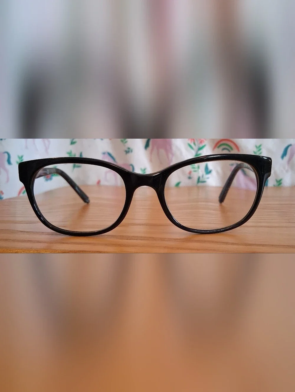 EUC DSquared2 DQ5041 Black & Silver Tone Everyday Vision Reading Glasses Frames